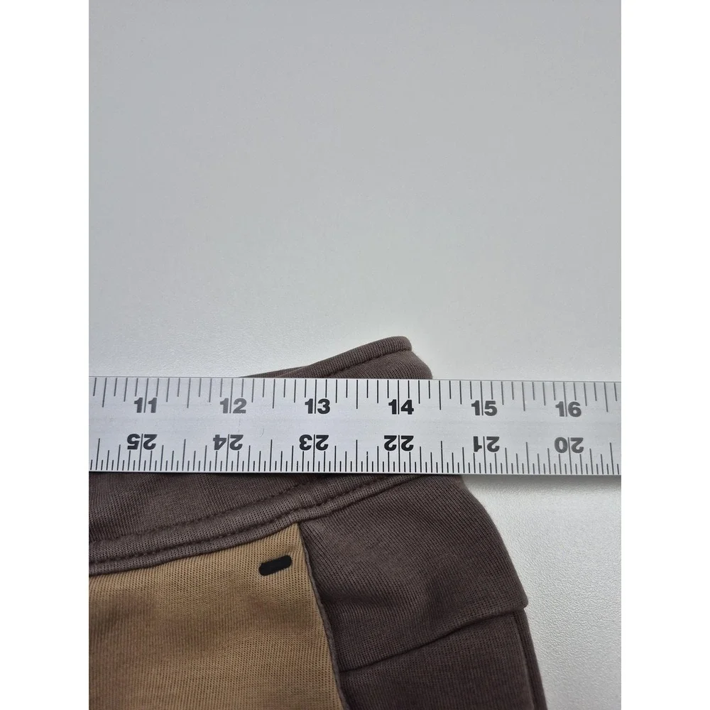 Nike Sweatpants Brown Tech Fleece Joggers Pockets Colorblock CU4495-004 Men's S